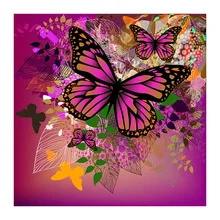 Мандала на заказ Алмазная роспись бабочки Кошки вышивка крестиком Санта Клаус Снеговик hibah домашний декор diy pintura Алмазная мозаика Круз