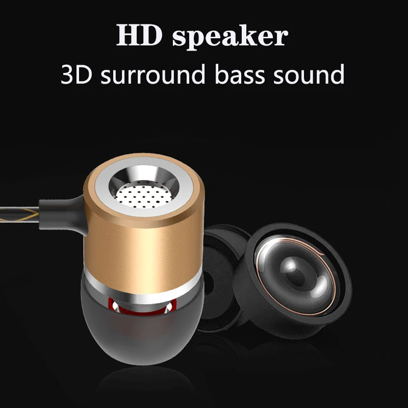 Vbnm тяжелый бас наушники-вкладыши Hifi наушники проводные Super Bass 3,5 мм Музыкальная гарнитура вкладыши с Бесконтактный микрофон для samsung