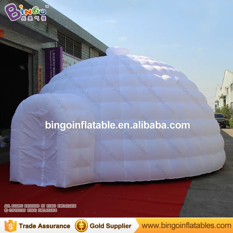  Factory direct sale 6X6X3.5 m inflatable dome igloo tent for outdoor event high quality blow up all