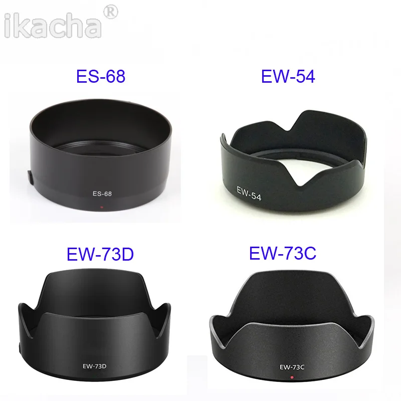 

ES-68 EW-54 EW-73C EW-73D Camera Lens Hood For Canon Camera Lens