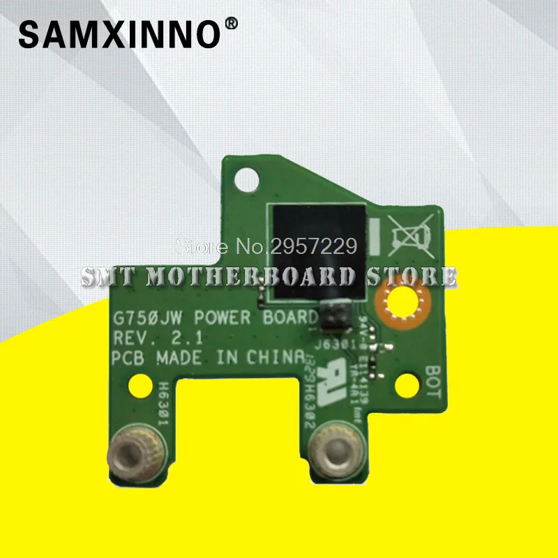 

Original For ASUS G750 G750JW G750JS G750JX G750JH G750JZ G750JM POWER Button Board Switch Button switch Small Board Tested