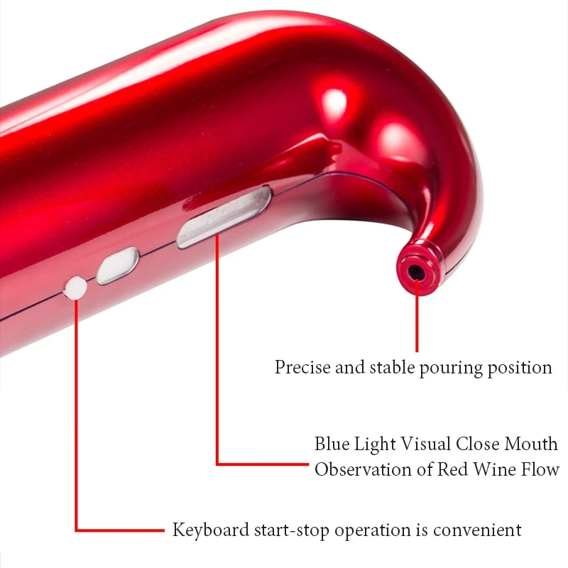 Аэратор для вина, Электрический Декантер для вина, электрический умный аэратор для вина, быстрый декантер, волшебный декантер, графин, автоматический декантер, Диспенсер, подарок