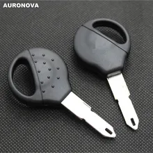 Auronnova для peugeot 206 заменяет Автомобильный аварийный ключ с невырезанным 206 лезвием