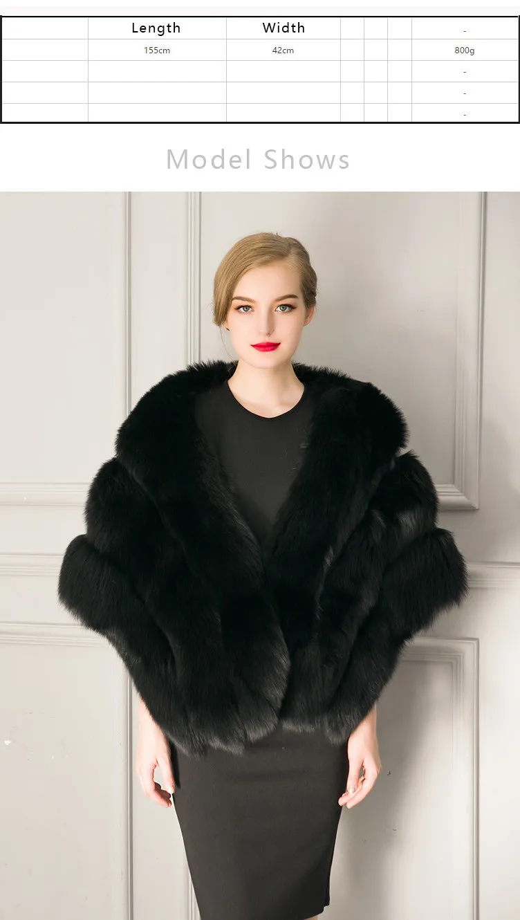 2018 Hcyo Korean version of the imitation of rabbit fur shawl imitation water mane fur grass cloak vest women's coat (1)