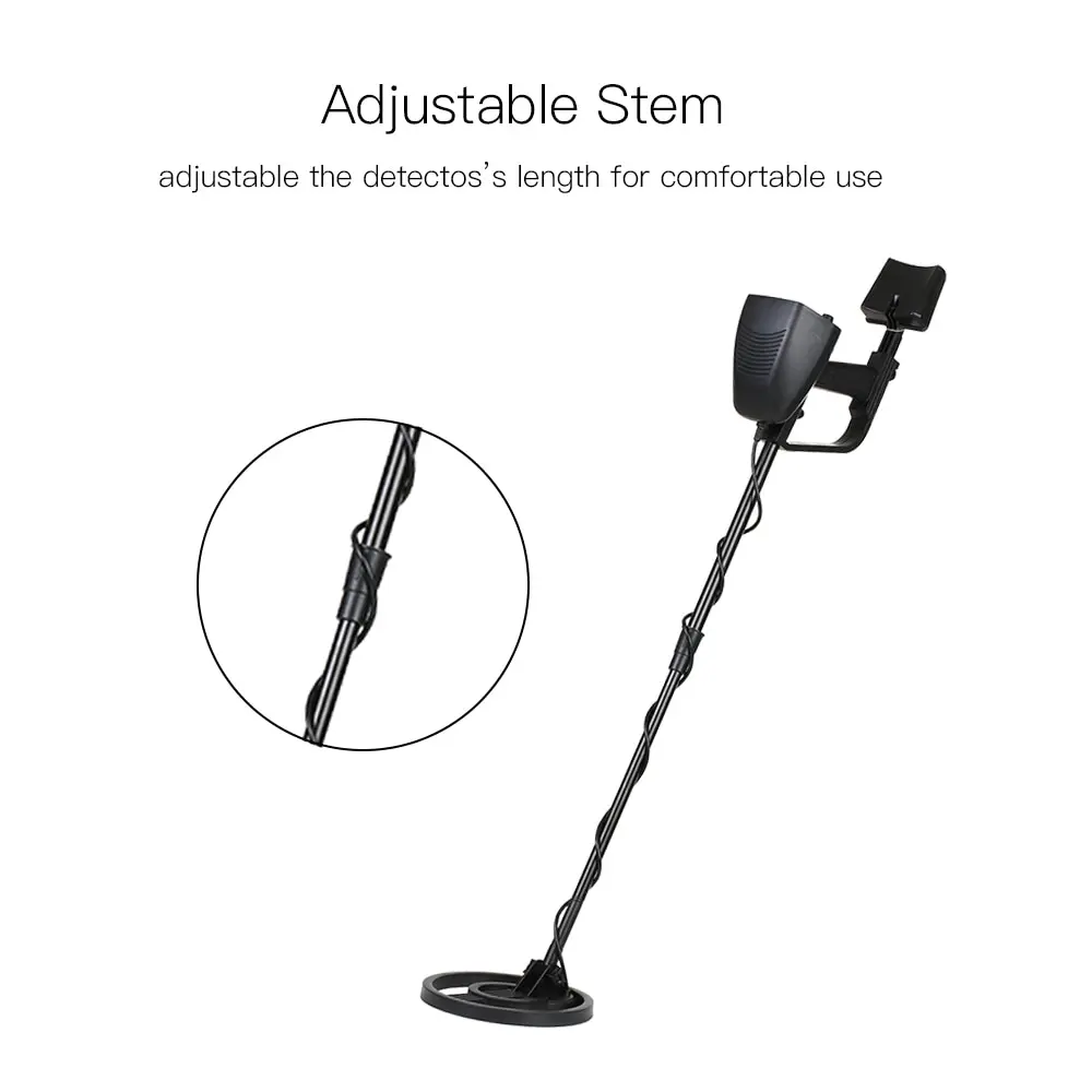 

High Sensitivity Metal Detector MD-4080 Adjustable Gold Track Search Underground Iron Finder Treasure Hunter detector de metal