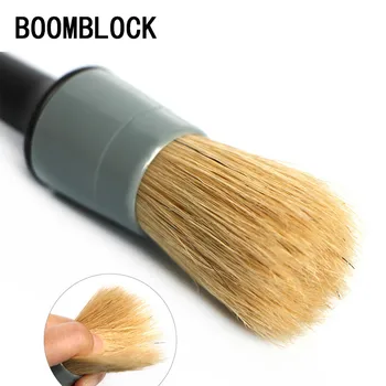 

Car Styling Car Detailing Brush Soft Bristle Wood Handle Cleaning Tools For Seat Renault Duster Megane 2 Logan Captur Mazda 3 6