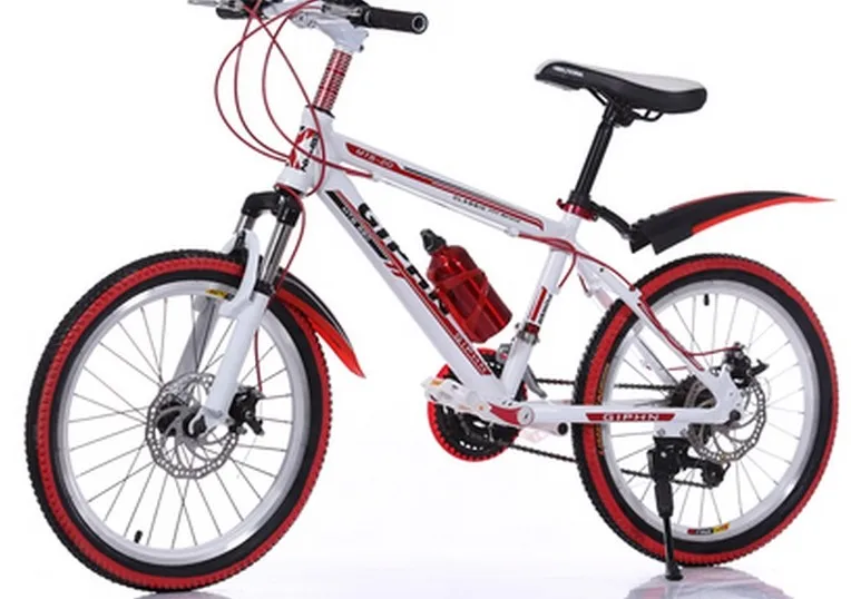 Discount Free Shipping Aluminum Alloy material 21 speed 24 inch  Shift double disc damping mountain bike 4