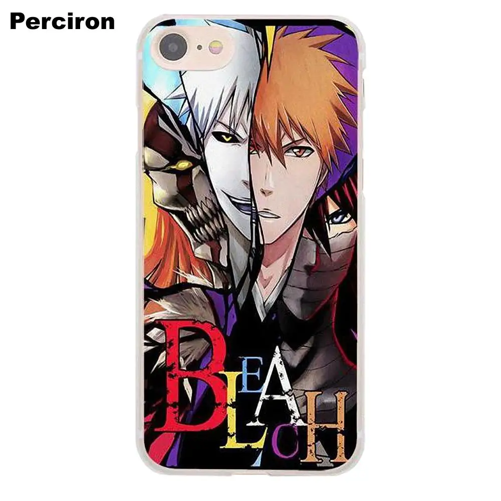 Аниме Bleach Ichigo для Apple iPhone X 4 4S 5 5C SE 6 6S 7 8 Plus LG G3 G4 G5 G6 K4 K7 K8 K10 V10 V20 мягкий чехол из