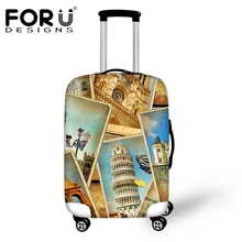 FORUDESIGNS Дорожный чемодан защитные чехлы толстые эластичные Анти-пыль крышка багажного отделения to18-30 дюймов чехол для хранения