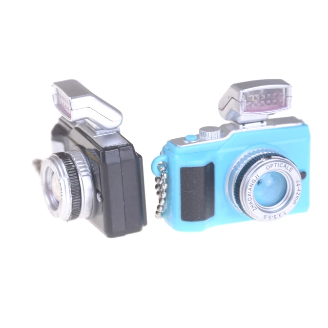 Mini Flash Sounding Camera For BJD Doll 1 / 6 Bjd Sd Pullip Blyth Doll Toys Cameras For Girl Doll Photography Props 4