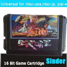 Тени бластеры 16 бит MD карточная игра для 16 бит Sega megadrive Genesis игровой консоли