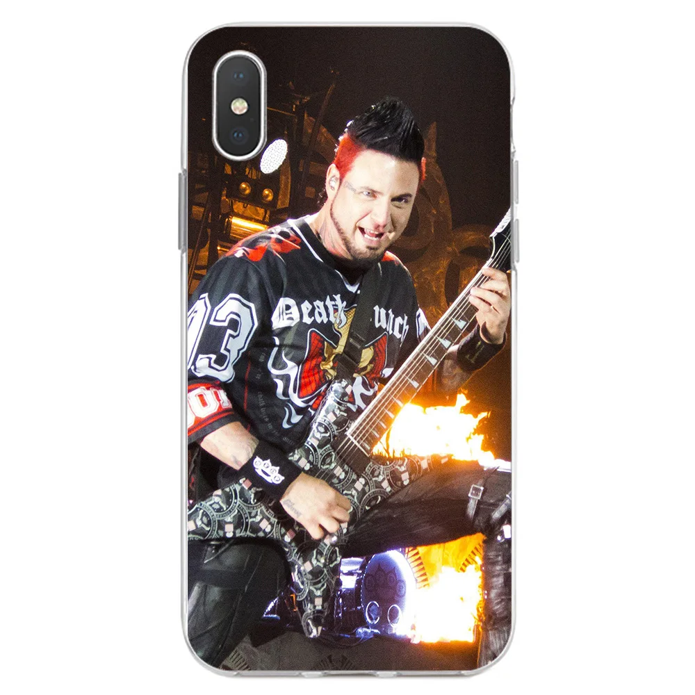 IYICAO Five Finger Death Punch FFDP Мягкий силиконовый чехол для iPhone X XR XS MAX 6 6s 7 8 Plus iPhone X iPhone 5 5S SE чехол из ТПУ - Color: 1