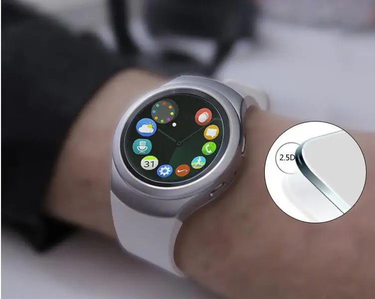 20 шт. закаленное стекло VSKEY для Samsung Gear S3 Classic круглая Защитная пленка экрана часов