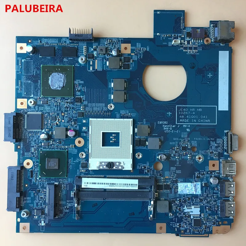 PALUBEIRA Бесплатная доставка Для Acer 4750 4750G 4755G 4752G loptop материнская плата JE40 HR MB 48.4IQ01.041