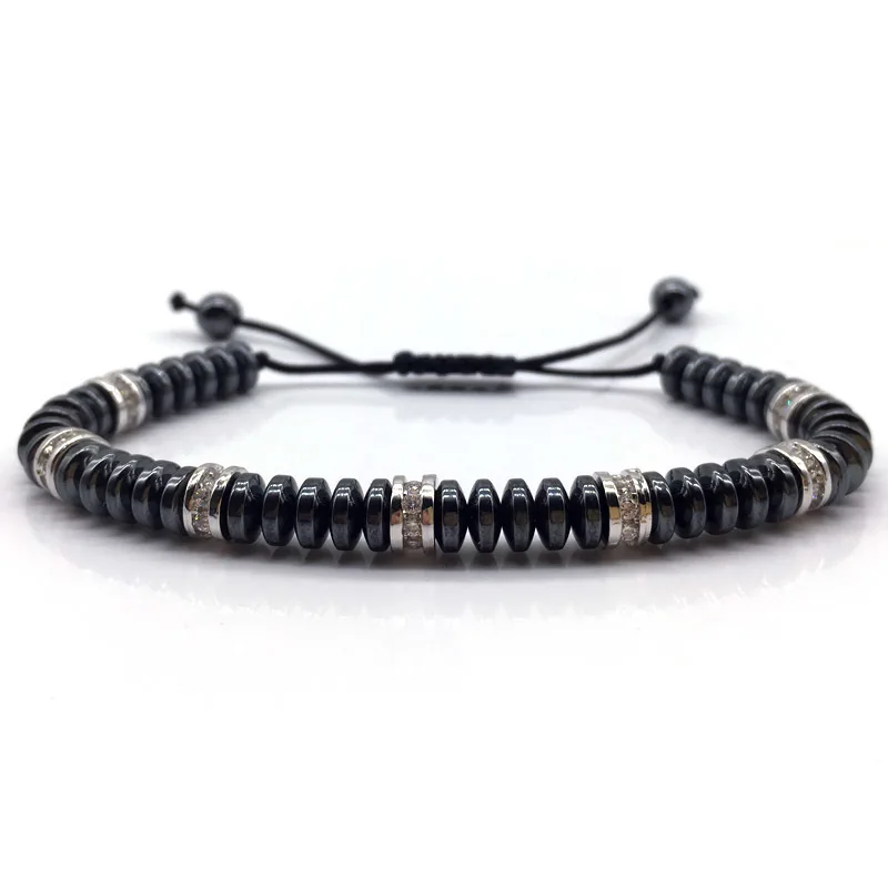 

2019 Fashion Braided Macrame Bracelet Men Women Adjustable Bracelet High Quality Bead Bracelet For Men Women Jewelry Gift