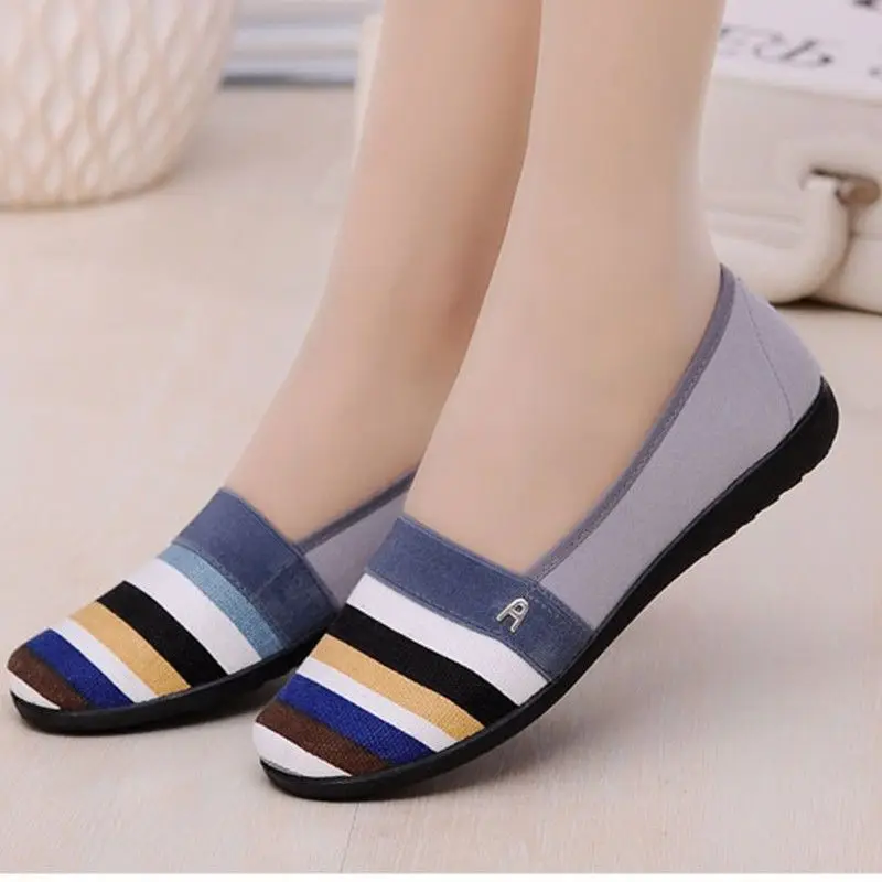 

Summer old Beijing flat bottom one pedal lazy shoes low state