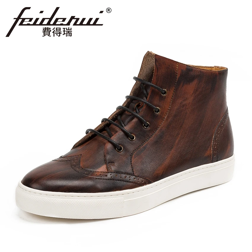 mens flat brogues