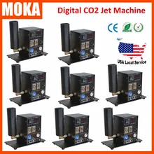 8 шт./лот сценический диско СО2 струйный крио СО2 струйный ДЫМ пушки машина спецэффектов мощности