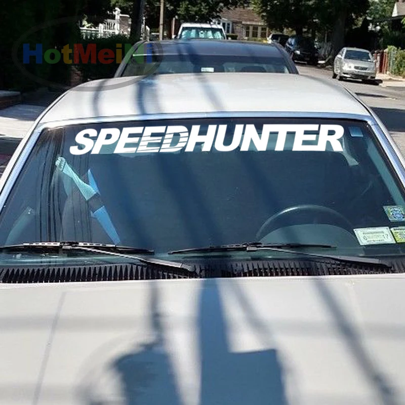 100*10 см Прохладный Графический стайлинга автомобилей SPEEDHUNTER Fornt лобового стекла баннеры Наклейка Виниловые покрытие для автомобилей JDM