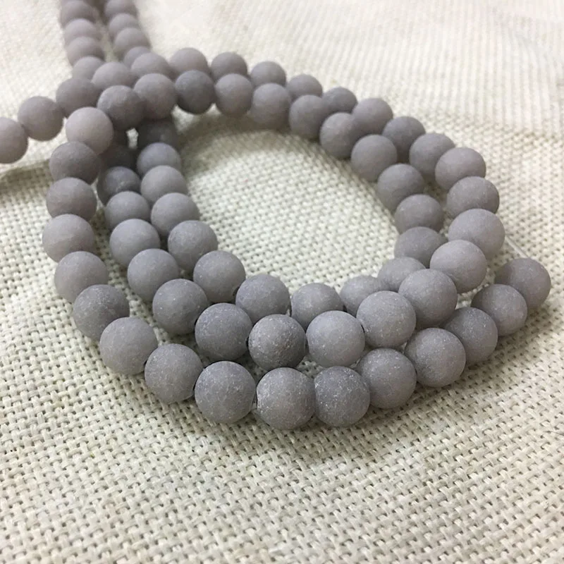 8mm-natural-stone-dull-polish-spacers-matt-grey-round-loose-beads-necklace-earrings-men-bracelet-jewelry