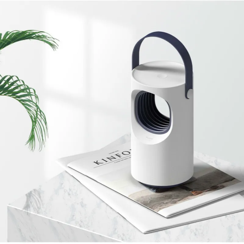Physical Silent Pest Repeller Safe And Comfortable Purple Vortex USB Mosquitoes Killer Lamp Household Indoor Mosquito Traps | Дом и сад