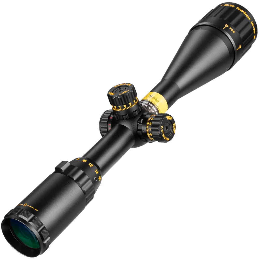 Тактический прицел NSIRIUS Gold 4 16X50 AOE оптический красного зеленого цвета охотничий