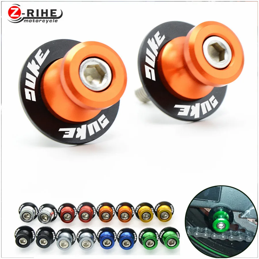 for Motorcycle Swingarm Spools slider stand screws For KTM Duke 125 200 390 Duke