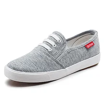 large Size 35-40 fall autumn 2016 Women Fashion Slip On Woman Flat Casual Shoe Canvas Leisure espadrilles slipony student shoes