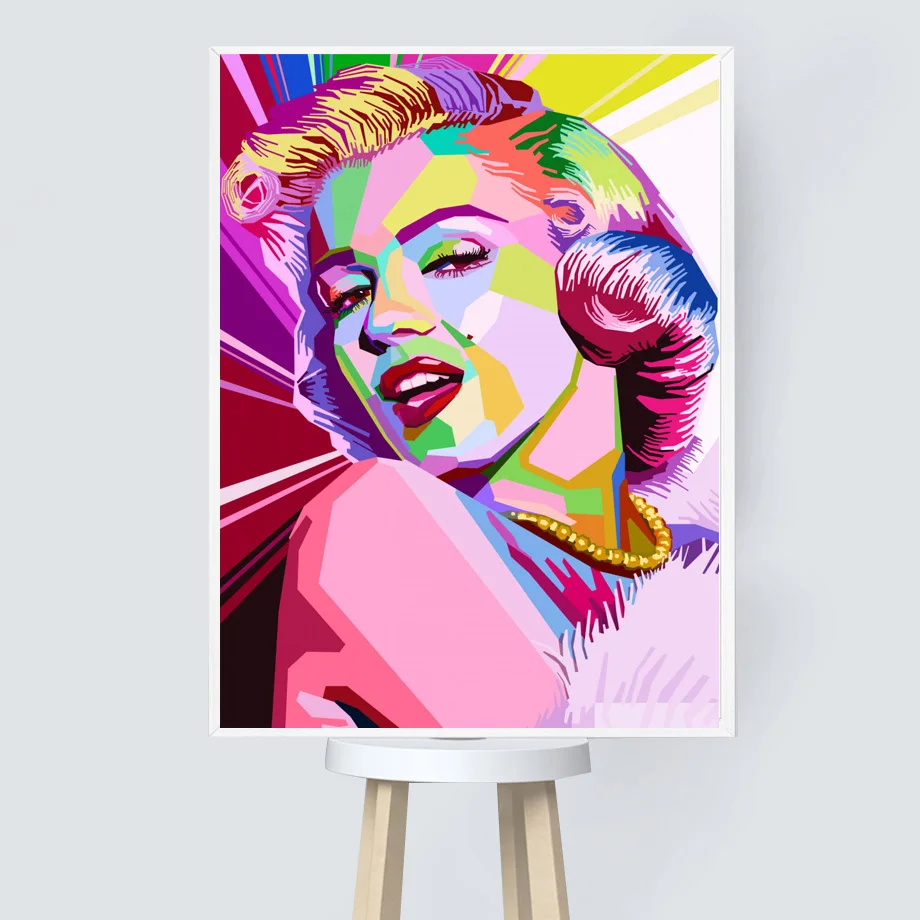 

Sexy Marilyn Monroe Movie Star Singer Pop Art Wall Art Canvas Painting Posters And Prints Wall Pictures For Living Room Decor