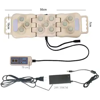 Hot product ! Pure natural jade and germanium stone therapy apparatus far infrared heating therapy pillow with folding function