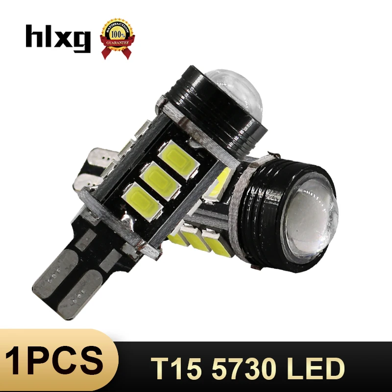 HLXG 1x T15 4014 W16W запасной парковочный фонарь заднего хода SMD DC сигнал поворота Bul
