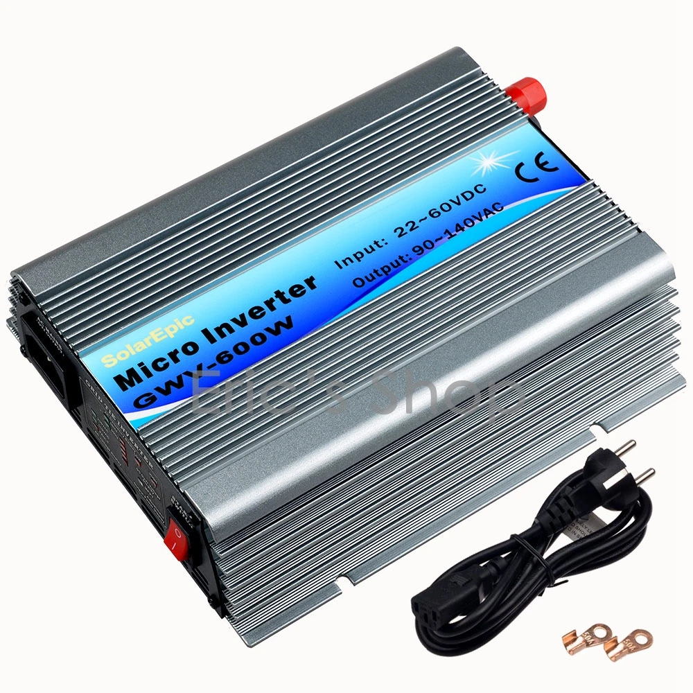 MPPT 600W Grid Tie Inverter DC24V/36V to AC110V/220V Pure Sine Wave Inverter Use For 24V/36V Solar Panel Solar Inverter 500W CE MPPT 600W Grid Tie Inverter DC24V/36V to AC110V/220V Pure Sine Wave Inverter Use For 24V/36V Solar Panel Solar Inverter 500W CE