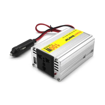 

100W Inverter, Booster, DC 12V to AC220V, Cigarette Lighter Socket, Automotive Power Converter