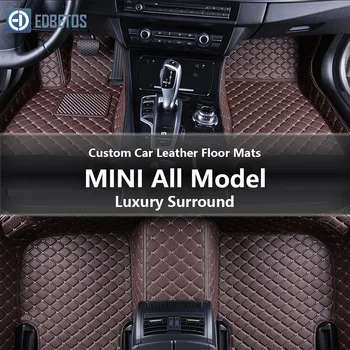 

Custom Car Leather Floor Mats for Cooper Paceman All Models Cooper Cooper Countryman Waterproof Wire Floor Mat 2002-2015