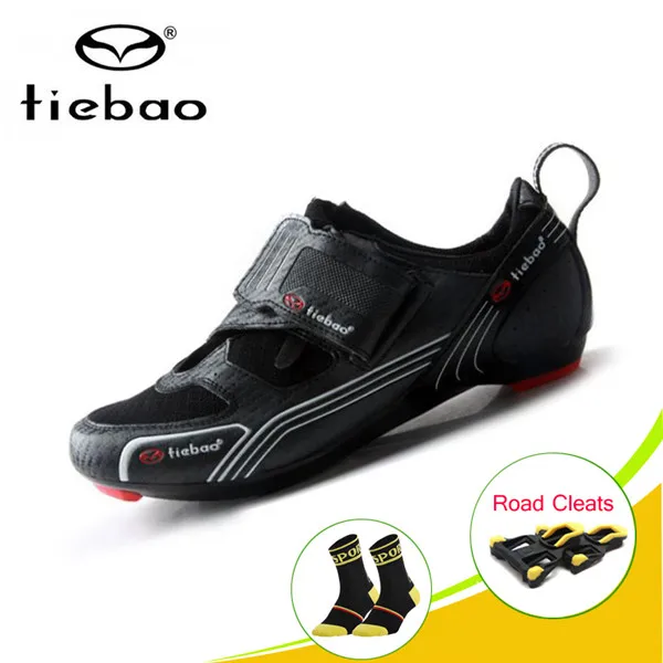 TIEBAO обувь для шоссейного велосипеда sapatilha ciclismo bicicleta carretera, мужские кроссовки для езды на велосипеде, женские кроссовки для шоссейного велосипеда, обувь для велосипеда - Цвет: R shoes with gift