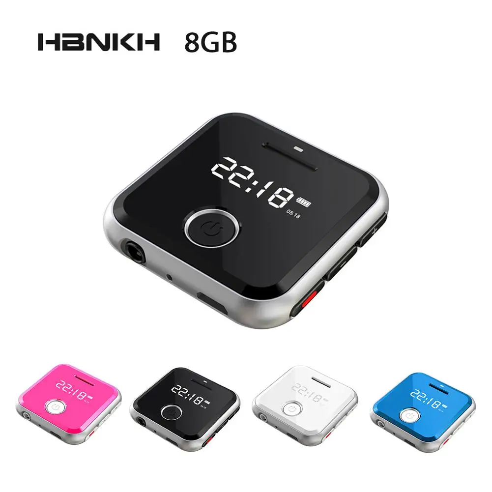 

MP3 Music Player 8G Mini Student Sports Walkman Recording Pen U Disk Radio Two-channel Stereo High Quality Recording 8GB