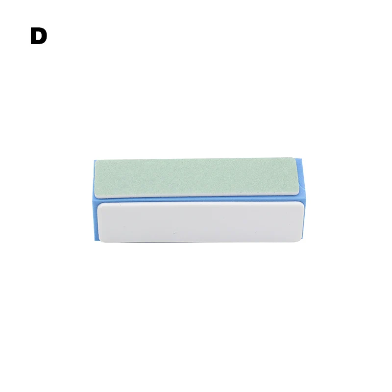 Chartisan шлифовальная Губка Полировка Блок для лака для ногтей, или Зеркальная Полировка Грит 4000/3000/1000/400/240 - Цвет: BLUE