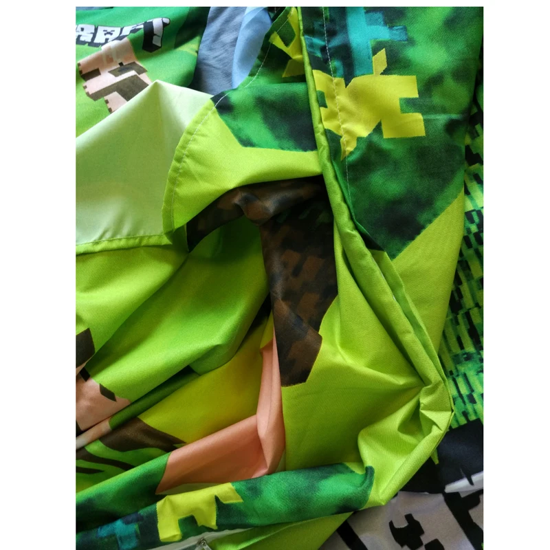 3 قطعة Minecraft جيب طبعة طقم سرير الكرتون الشق سرير أطفال الكتان طقم سرير الفراش حقيبة المخدة هدايا 3 قطعة Minecraft جيب طبعة طقم سرير الكرتون الشق سرير أطفال الكتان طقم سرير الفراش حقيبة المخدة هدايا