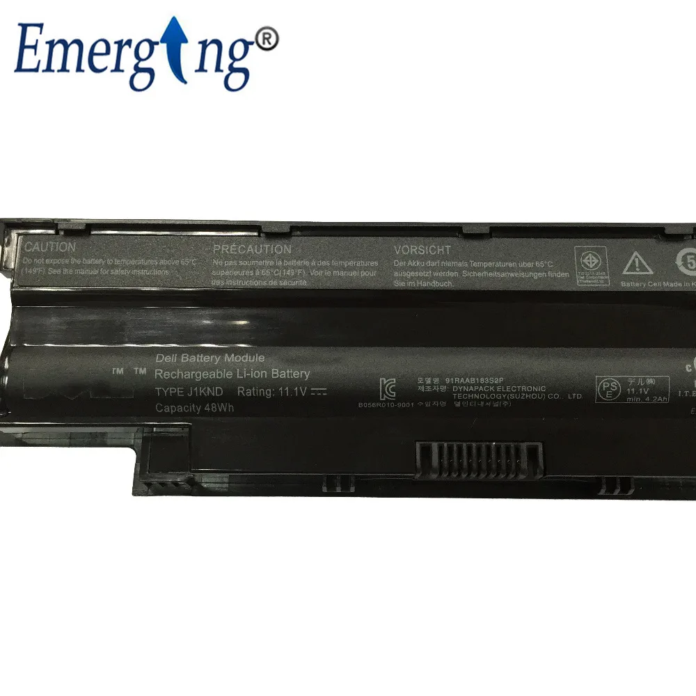 Аккумулятор для ноутбука Dell Inspiron 13R N3010 14R J1KND N4010 N5010 M5010 N4050 N5110 N4110 6 ячеек 11 1 В 48