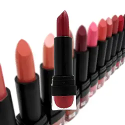 Блеск для Губ Lip Придерживайтесь не увядает цвет 12 Цветов Помады Сексуальная Водонепроницаемый Матовая Матовая Жидкая Помада Блеск Для Губ