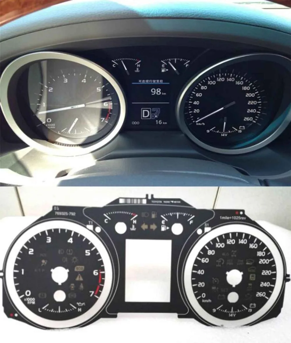 Для toyota LAND CRUISER Kilometer Dial Instrument paper