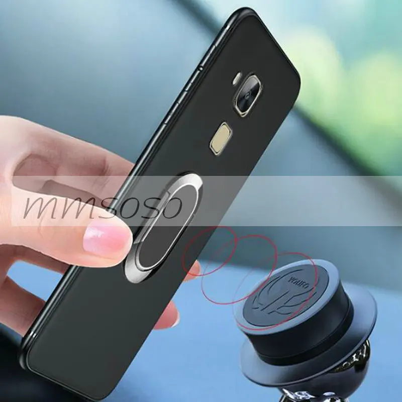 

For Huawei G8 Case On Huawei GX8 Cover Finger Ring Magnet Matte Protector For Huawei GX8 GX8 G8 G 8 Rio L01 L02 L03 AL00 TL00