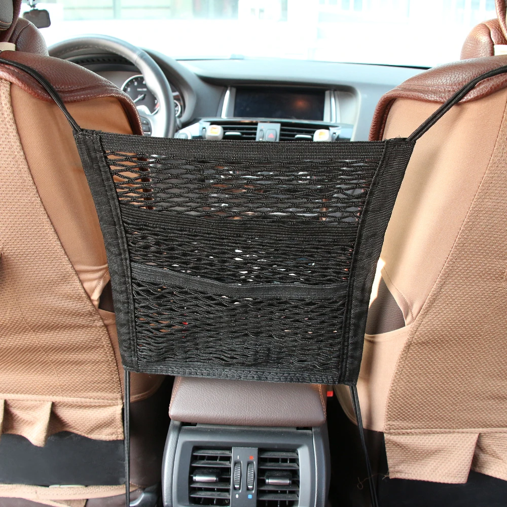 

Car Seat Storage Mesh Organizer Net for Peugeot 206 307 207 208 3008 Skoda rapid a5 a7 YETI Superb Citigo Fabia Octavia