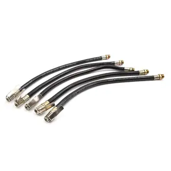 

uxcell a17122200ux0197 5Pcs Rubber Air Hose Clip on Chuck Tire Pressure Inflator for Car Motorcycle, 5 Pack