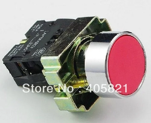 

XB2BA42C Momentary Red Flush Push button Switches 1N/C Spring Return