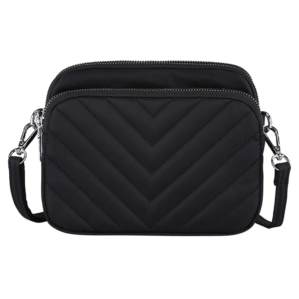

Large Capacity Mummy Bag Ladies Nylon SIngles Shoulder Bag Messenger Bag Small Zipper Bags Handbags Lady's Crossbags #NG