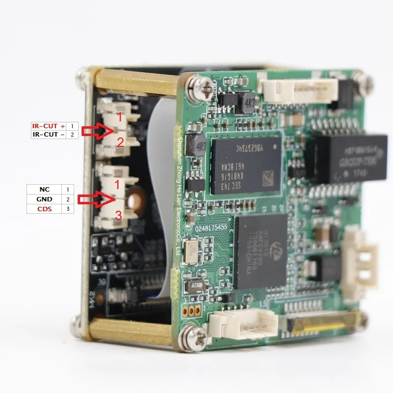 Сетевая камера видеонаблюдения XM оригинальный модуль 1/2 дюйма CMOS 2160P OS08A10 + Hi3516A HD
