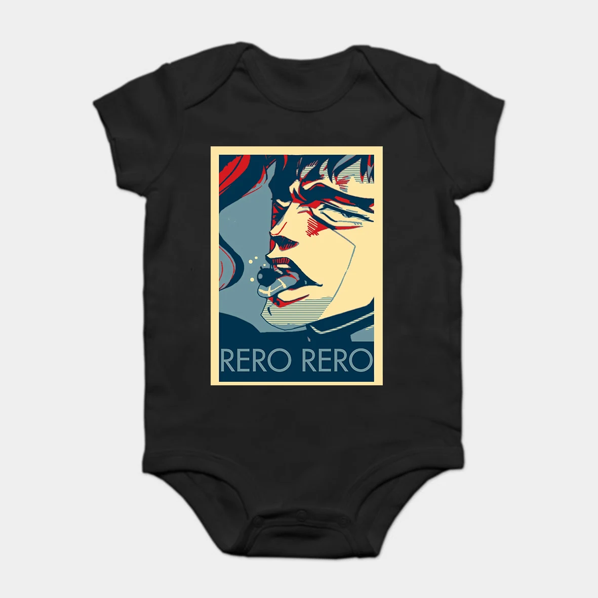 

Baby Onesie Baby Bodysuits kid t shirt Printed Cotton Short-Sleeve Rero Rero - Kakyoin