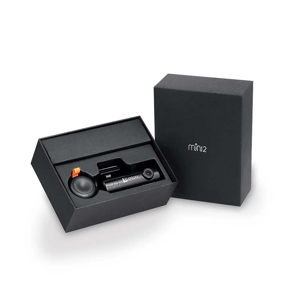 Ddpai mini2 регистраторы 1440 P Full HD Запись автомобиля Камера поворотный объектив