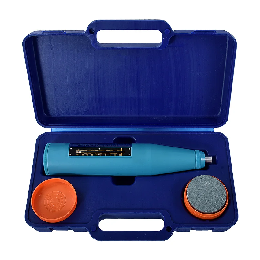 

Portable Concrete Rebound Test Hammer Schmidt Hammer Testing Equipment ResiliometerHT-225B (blue Instrument Case)